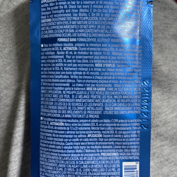 Malibu DDL C Direct Dye Lifter Per Coloristi Professionali - Rimozione Coloranti Diretti, Senza Ammoniaca, Confezione 20g - Vegano E Senza Crudeltà - Foto 8
